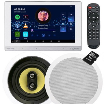 DEXON RADIO INTERNETOWE PODTYNKOWE Z BLUETOOTH SD
