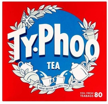 TyPhoo Tea, herbata czarna ekspresowa 80t.