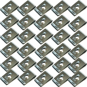 30x BLASZKA SPINKA MONTAŻOWA NADKOLE ZDERZAK OSŁON