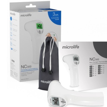 Microlife Termometr Elektroniczny NC300+Futerał