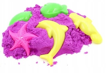 BibiMoon Kinetic Sand 4 кг НАБОР ПЕСОЧНЫХ ЯЩИКОВ ФОРМЫ