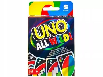 GRA KARCIANA MATTEL UNO ALL WILD
