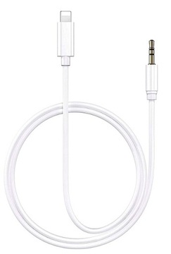 Aux-кабель мини-джек 3,5 мм для iPhone Lightning 1 м