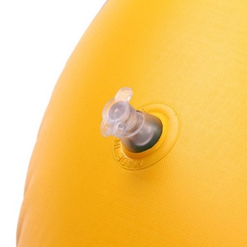 Надувной детский матрас-понтон с сиденьем и рулем под колесо самоката.