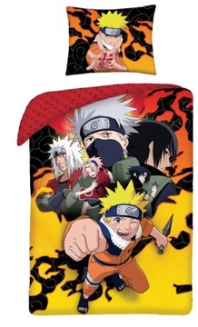 Pościel bajkowa 140x200 Naruto Uzumaki ninja