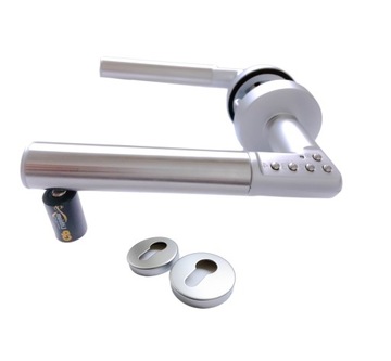 Klamka kodowa ASSA ABLOY 8812 do drzwi wewnętrznych, lewa