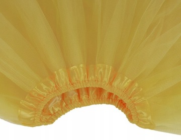 ЮБКА ИЗ ТЮЛЯ на подкладке ЮБКА 50см ЗОЛОТАЯ