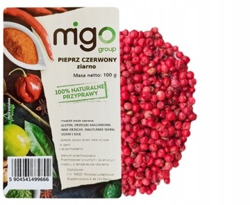 PIEPRZ CZERWONY, ziarnisty - 100g - MIGogroup