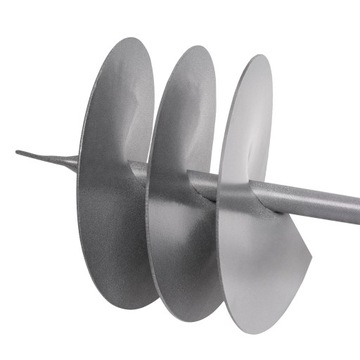 БУРОВАЯ СТАНКА ДЛЯ ПОЧВЫ, 23 см, ПРОЧНЫЙ МЕТАЛЛИЧЕСКИЙ РУЧНОЙ ШНЕК