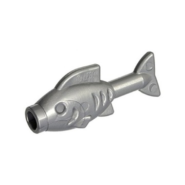 Новый LEGO Animal FISH FLAT SILVER 64648