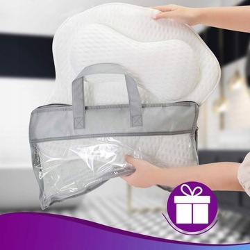 РАССЛАБЛЯЮЩАЯ ПОДУШКА ДЛЯ ВАННЫ, 4D ПОДГОЛОВНИК