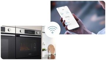 Комплект бытовой техники SAMSUNG NQ5B4553FBS + NA64H3030AS Черный/нержавеющая сталь