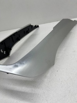 Декоративная планка AUDI A6 C7, декор центрального туннеля, BRUSHED ALUMINIUM