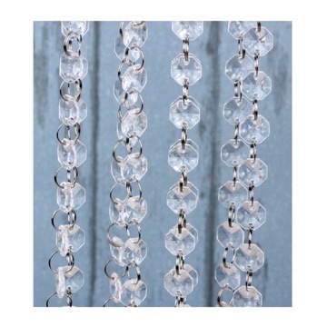 Łańcuch kryształowy Girlanda Kryształki Koraliki Zawieszka ozdobna na okno