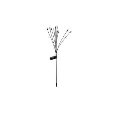 Lampa solarna LED ogrodowa wbijana x10 LED 73cm
