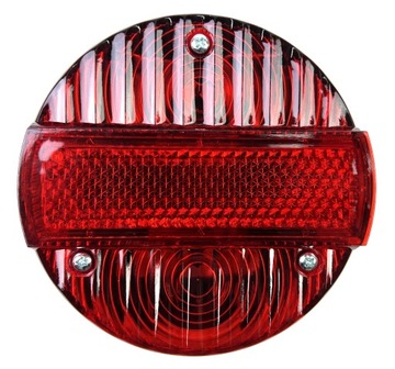 Lampa okrągła tylna tył klosz MZ ETZ 150, 250 TS, Simson S 51 Tajwan