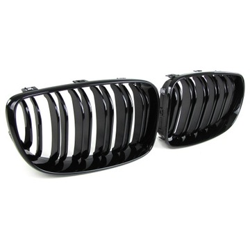 GRILL NERKI ATRAPA BMW E81 E82 E87 E88 CZARNY POŁY