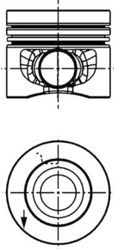 KOLBENSCHMIDT 40353600 PÍST