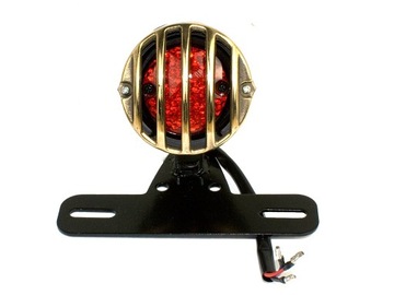 LAMPA TYŁ LED MOTOCYKL CHOPPER Cruiser Custom Cafe