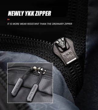 Рюкзак Arctic Hunter для ноутбука 15,6 B00387 USB широкий
