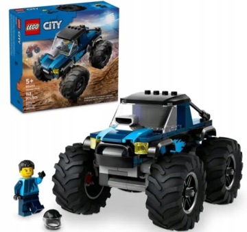 LEGO CITY 60402 СИНИЙ ГРУЗОВИК-МОНСТР ГРУЗОВИК