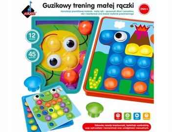 Mozaika GUZIKOWY TRENING MAŁEJ RĄCZKI 24m+