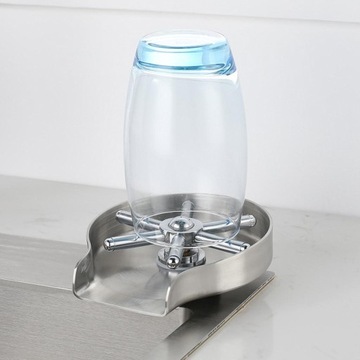 2x мойка чашек из нержавеющей стали, ополаскиватель чашек