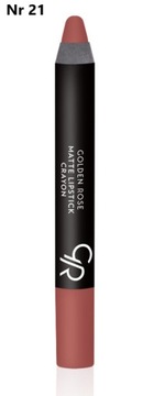 Golden Rose Crayon matowa pomadka w kredce 21