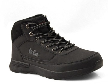 LEE COOPER LCJ-23-31-3048M CZARNE PÓŁBUTY TREKKINGOWE r.41