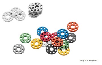 ACCEL PODKŁADKI ALUMINIOWE POD ŚRUBY M6 KPL 10 SZT ŚREDNICA ZEWNĘTRZNA 18MM