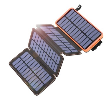 Powerbank solarny Toys4Boys 25000 mAh czarny
