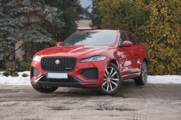 Jaguar F-Pace SUV Facelifting 2.0 P 249KM 2022 Jaguar F-Pace Bezwypadek, SalonPL, AWD, mHEV, R-Dynamic, Asyst. park, Kame