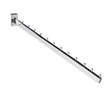 WIESZAK SKOŚNY 12 BOLCÓW 50cm PANEL SLATWALL b1