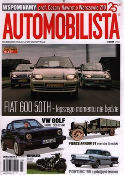 1/2024 AUTOMOBILISTA -Fiat 600 50TH