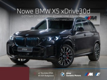 BMW X5 G05 SUV Facelifting 3.0 30d 298KM 2026 BMW X5 xDrive30d 298 KM mHEV - Gotowy do Odbioru - Wyprzedaz X5 3.0 298KM