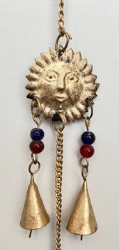 Декоративные колокольчики, декоративный подвесной колокольчик, солнце.