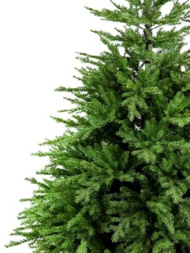 CHOINKA SZTUCZNA PREMIUM ŚWIERK KAUKASKI PE+PVC 220 cm