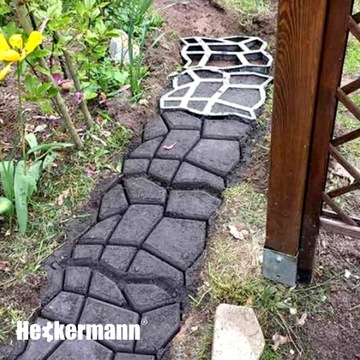 FORMA DO KOSTKI BRUKOWEJ KAMIENIA BETONU KOCIE ŁBY 35x35 cm