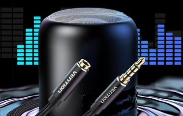 Удлинительный кабель Mini Jack 3,5 AUX 4pin TRRS Наушники, микрофон 3м