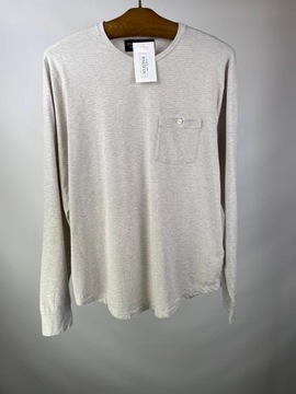 Bluzka męska long sleeve melanż ABERCROMBIE&FITCH r. L