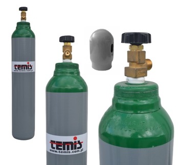 БАЛЛОН ДЛЯ СМЕСИ ГАЗОВ 8 Л (АРГОН 82% + CO2 18% - ПОЛНЫЙ)
