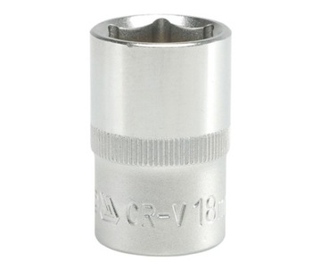 NASADKA 18 MM 6 KĄTNA 1/2 KRÓTKA YATO YT-1211