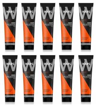 WARS CLASSIC KREM DO GOLENIA CZARNY TUBA 10x 65g