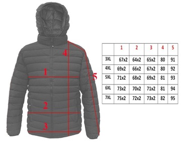 МУЖСКАЯ ЗИМНЯЯ УТЕПЛЕННАЯ КУРТКА-ПУХОВИК ПЛЮС РАЗМЕР С КАПЮШОНОМ 3XL