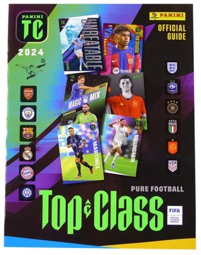 Папка PANINI Top Class TC 2024 АЛЬБОМ для футбольных карточек вмещает 540 шт.