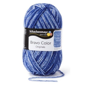Włóczka kolorowa BRAVO COLOR col 2113 melanż ombre