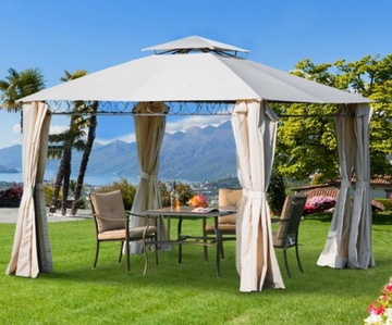 ВОДОНЕПРОНИЦАЕМЫЕ САДОВЫЕ ШТОРЫ 155х220 ДЛЯ ТЕРРАСЫ ГОТОВАЯ ШТОРА С КЛЕЯМИ