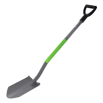 KADAX SZPADEL OSTRY ŁOPATA TRZONEK METALOWY SAPERKA OGRODOWA 119 cm