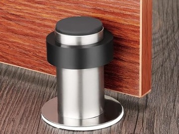 ОТРЫВОК ДВЕРНОЙ СТОПОН ЗАМКА СЕРЕБРЯНЫЙ СТАЛЬ 60мм 1шт.