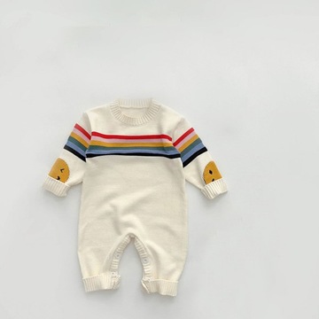 Pajacyki Uroczy nadruk w paski B196-243